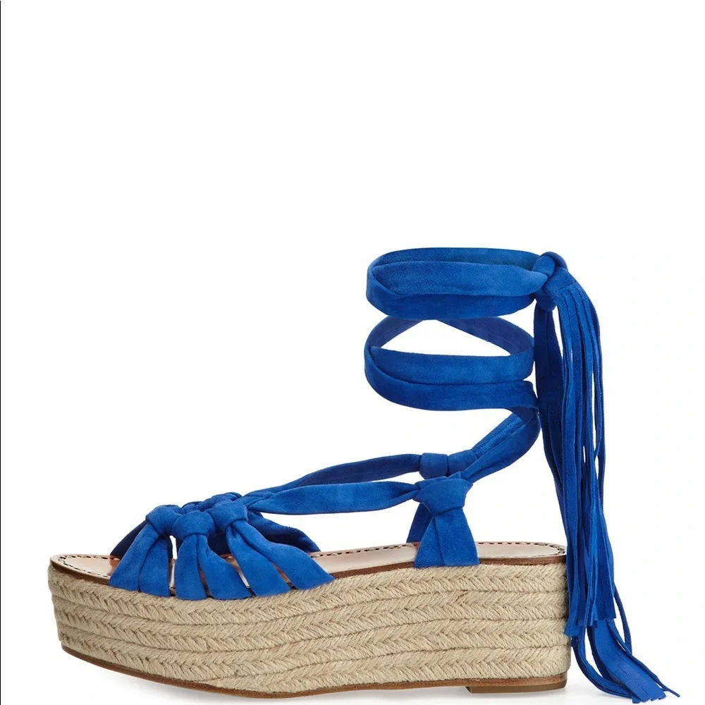 SIGERSON MORRISON Suede Espadrilles